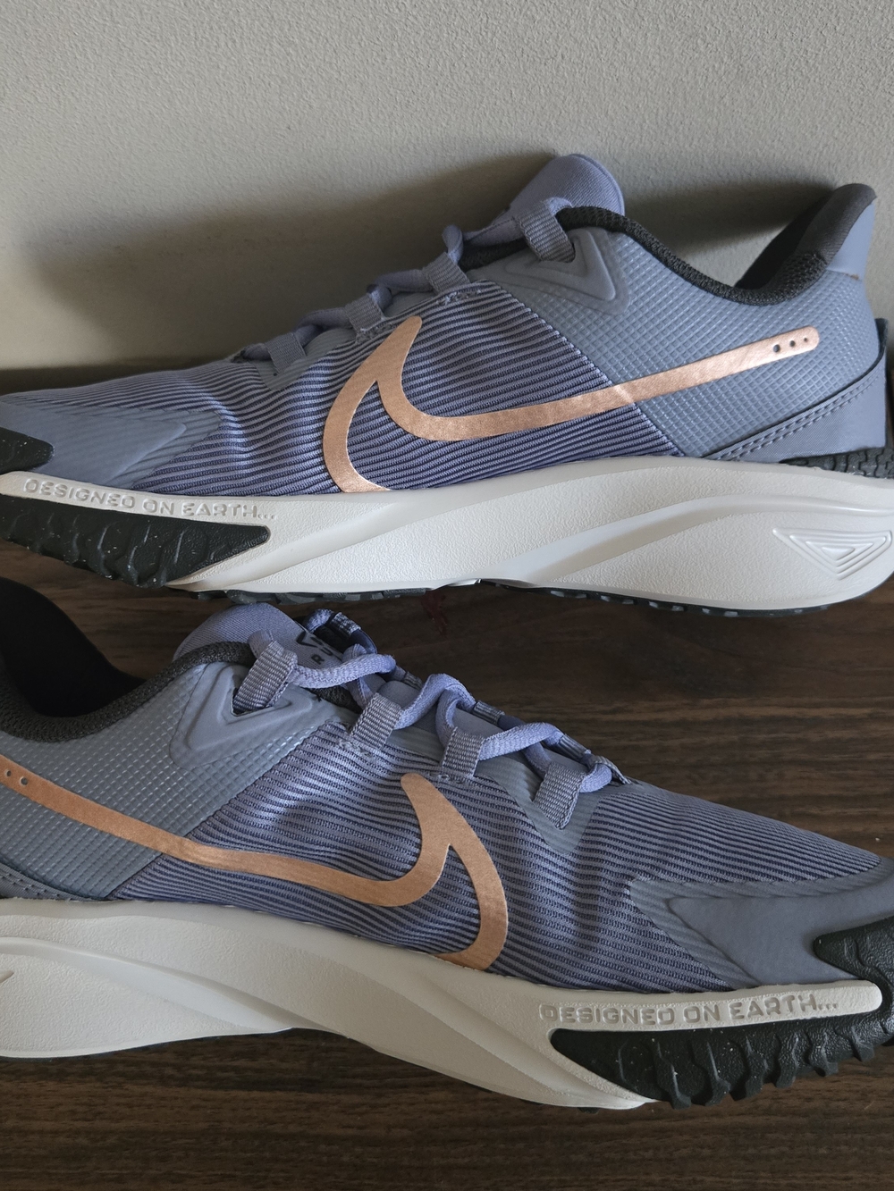 Nike Star Runner 4 Shoes BIG KIDS 6Y / Women's Size 7.5 Blue DX7615-405 - Picture 12 of 13